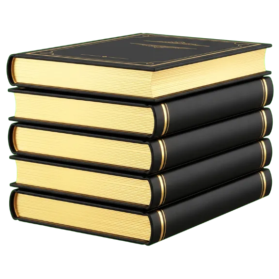 Ícone de livros — profundidade da OFT-Review
