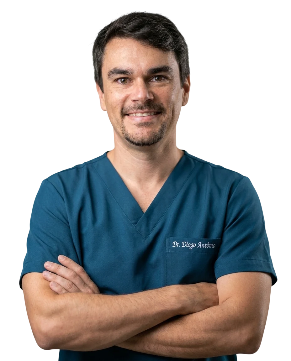 Diogo Antônio, aprovado com a Anest-Review