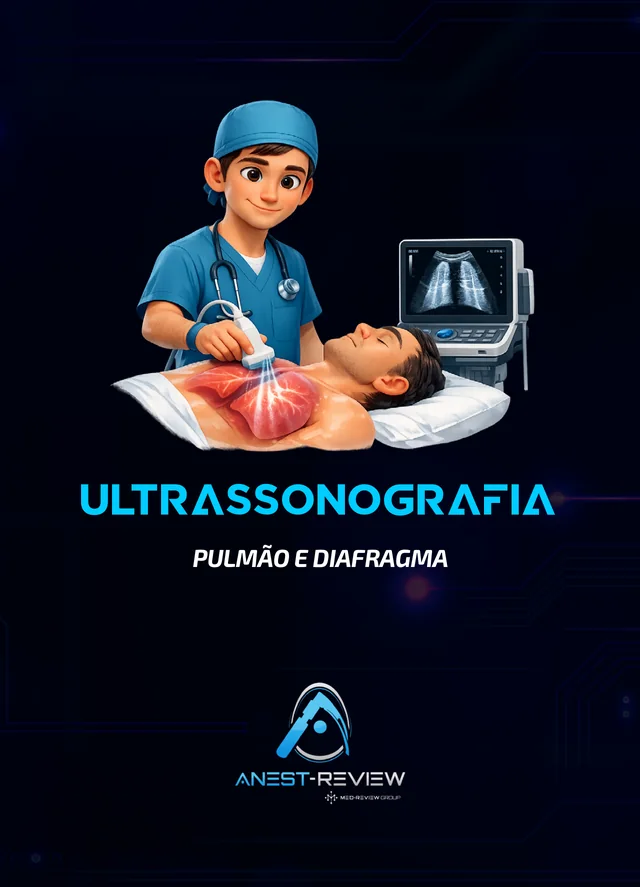 Capa do material Ultrassonografia de pulmão e diafragma: linhas B, pneumotórax e protocolo BLUE