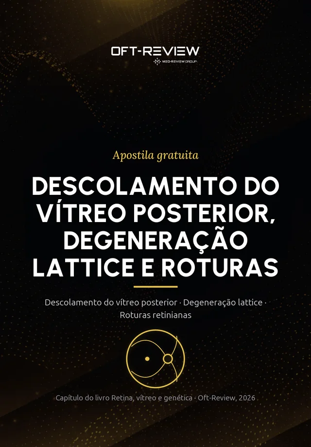 Capa do material Descolamento do vítreo posterior, degeneração lattice e roturas