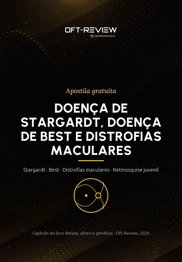 Capa do material Doença de Stargardt, doença de Best e distrofias maculares
