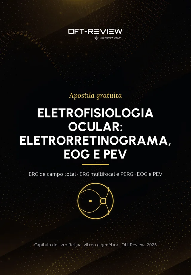 Capa do material Eletrofisiologia ocular: eletrorretinograma, EOG e PEV