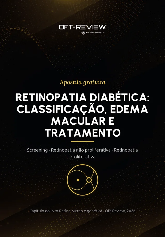 Capa do material Retinopatia diabética: classificação, edema macular e tratamento