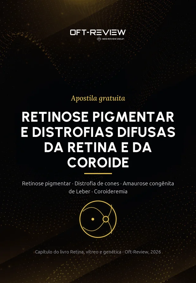 Capa do material Retinose pigmentar e distrofias difusas da retina e da coroide