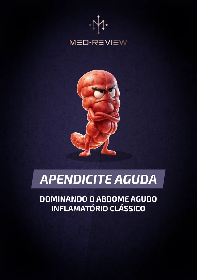 Capa do material Apendicite aguda: diagnóstico, escore de Alvarado e conduta