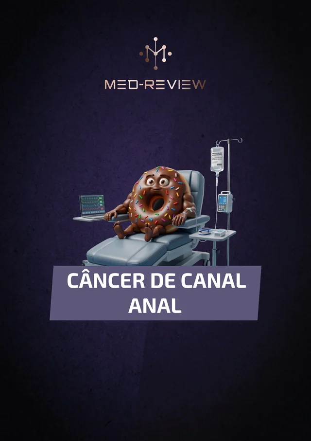 Capa da apostila Câncer de canal anal em um tablet