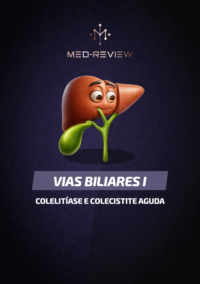 Capa do material Vias biliares I: colelitíase e colecistite aguda