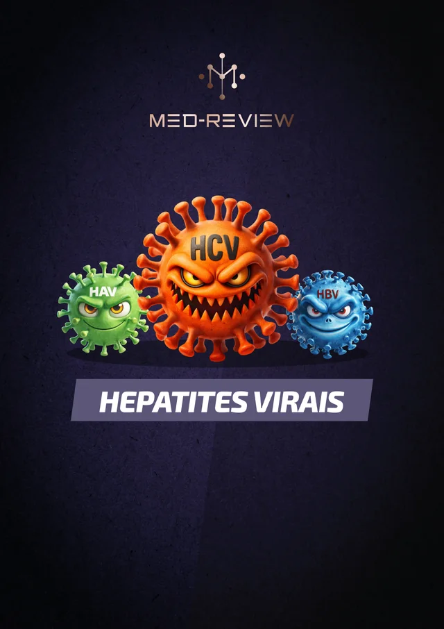 Capa do material Hepatites virais: hepatites A, B, C, D e E